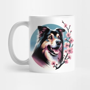 Romanian Mioritic Shepherd Dog, Spring Blossoms Joy Mug